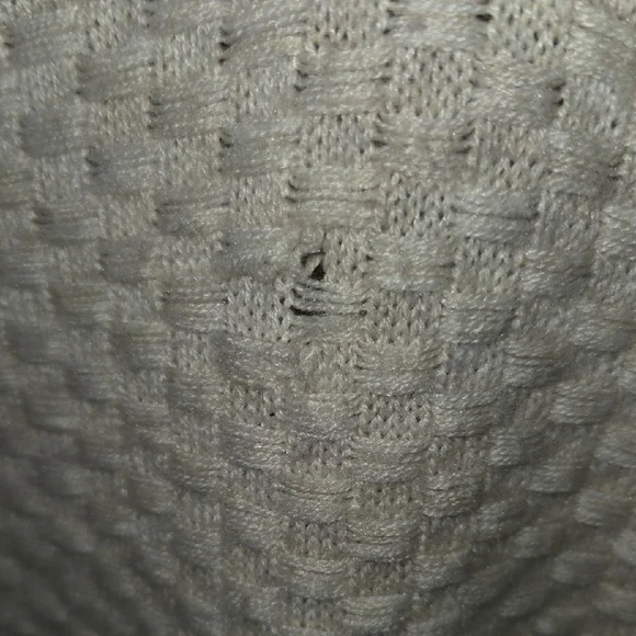 Talbots Beige Textured Knit Pullover - Picture 3 of 3